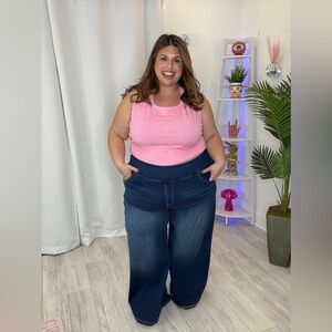 Plus Flex Pull-On Jeans